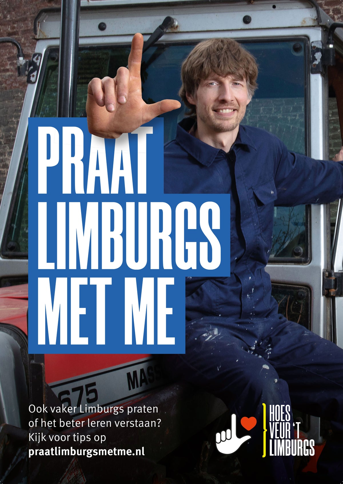 A2 Poster Praat Limburgs met me