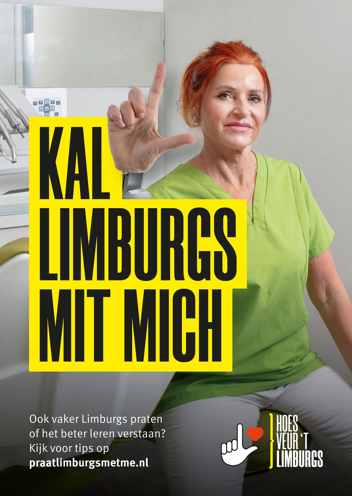 A2 Poster Praat Limburgs met me