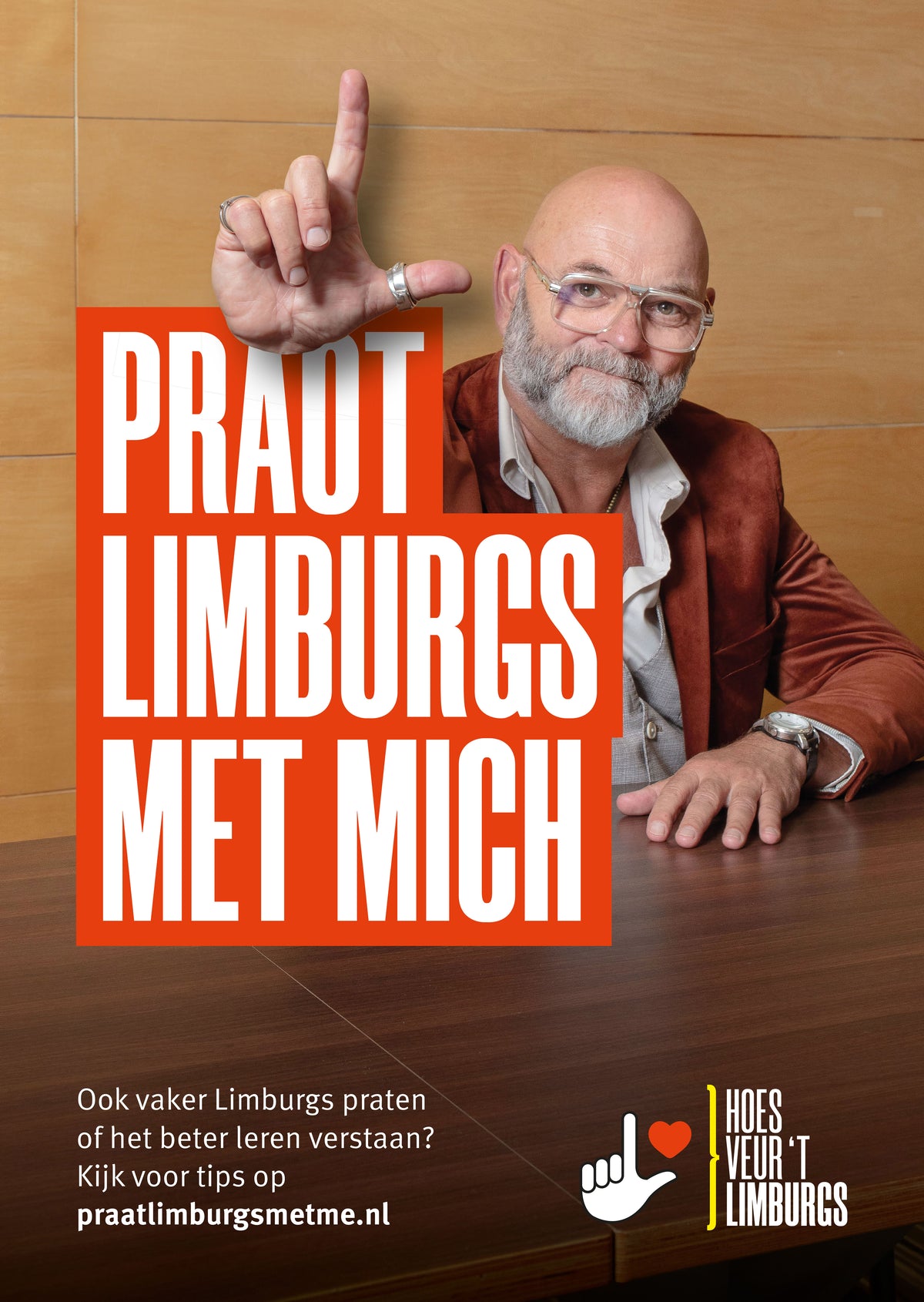 A2 Poster Praat Limburgs met me